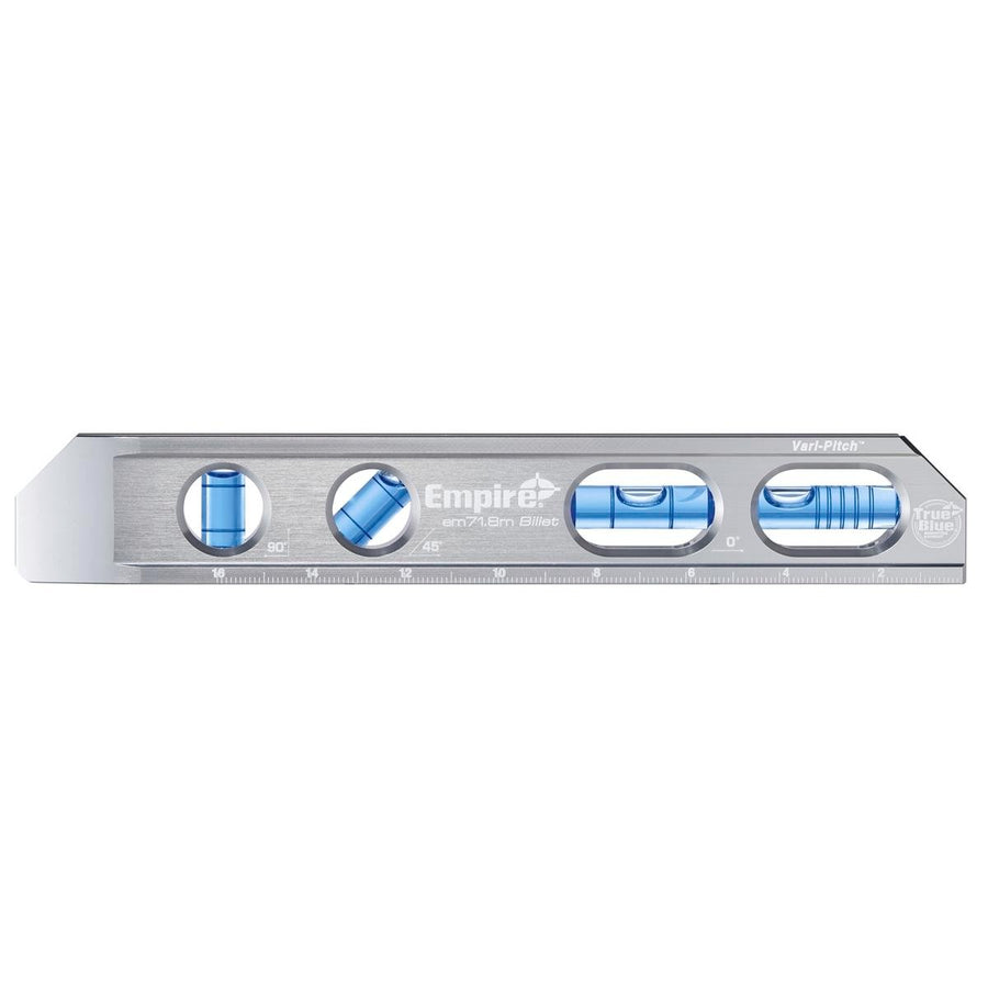 Empire 205mm True Blue Magnetic Billet Torpedo Level - Silver - SuperSaverAU - view 1