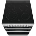 Westinghouse 60cm Electric Freestanding Oven - 80L, Separate Grill, Ceramic Cooktop - WFE642SCB