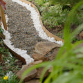 Jack 35-50mm Bright White Decorative Pebble, Garden Edging Stone