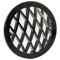 Deks Domed Grate - 100mm - PVC - Black Push-Fit - SuperSaverAU - view 2