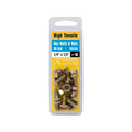 Pinnacle Hex Bolt and Nut 1/4 x 1/2 Yellow Zinc 10 Pack - SuperSaverAU - view 2