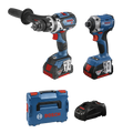 Bosch Professional 18V Brushless Hammer Drill & Impact Driver Kit 2 x 5.0Ah 0615A5008M