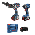 Bosch 18V Professional Brushless Hammer Drill & Impact Driver Kit - 2 Piece - 2 x 5.0Ah Batteries - 110 Nm & 215 Nm Torque - SuperSaverAU - view 4