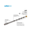 Sutton Tools 20mm Db Tct Masonry Drill Bit 400mm Carbide Tip Durable - SuperSaverAU - view 3
