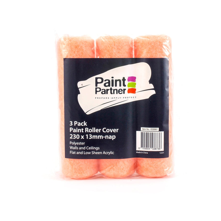 Paint Partner 230mm Paint Roller Cover - 3 Pack - SuperSaverAU - view 1