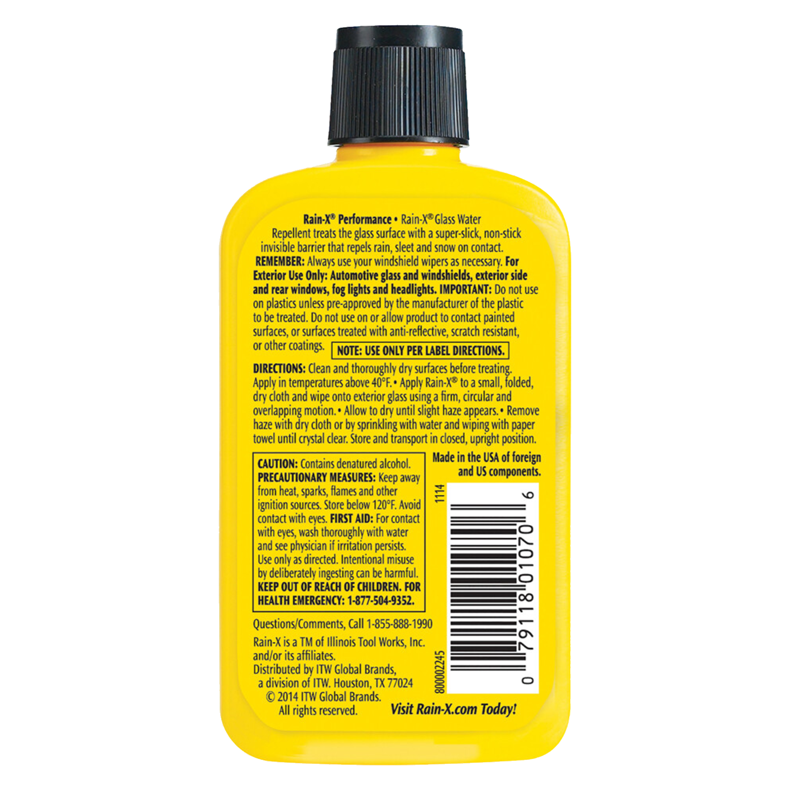 Rain-X 103ml Water Repellent for Glass