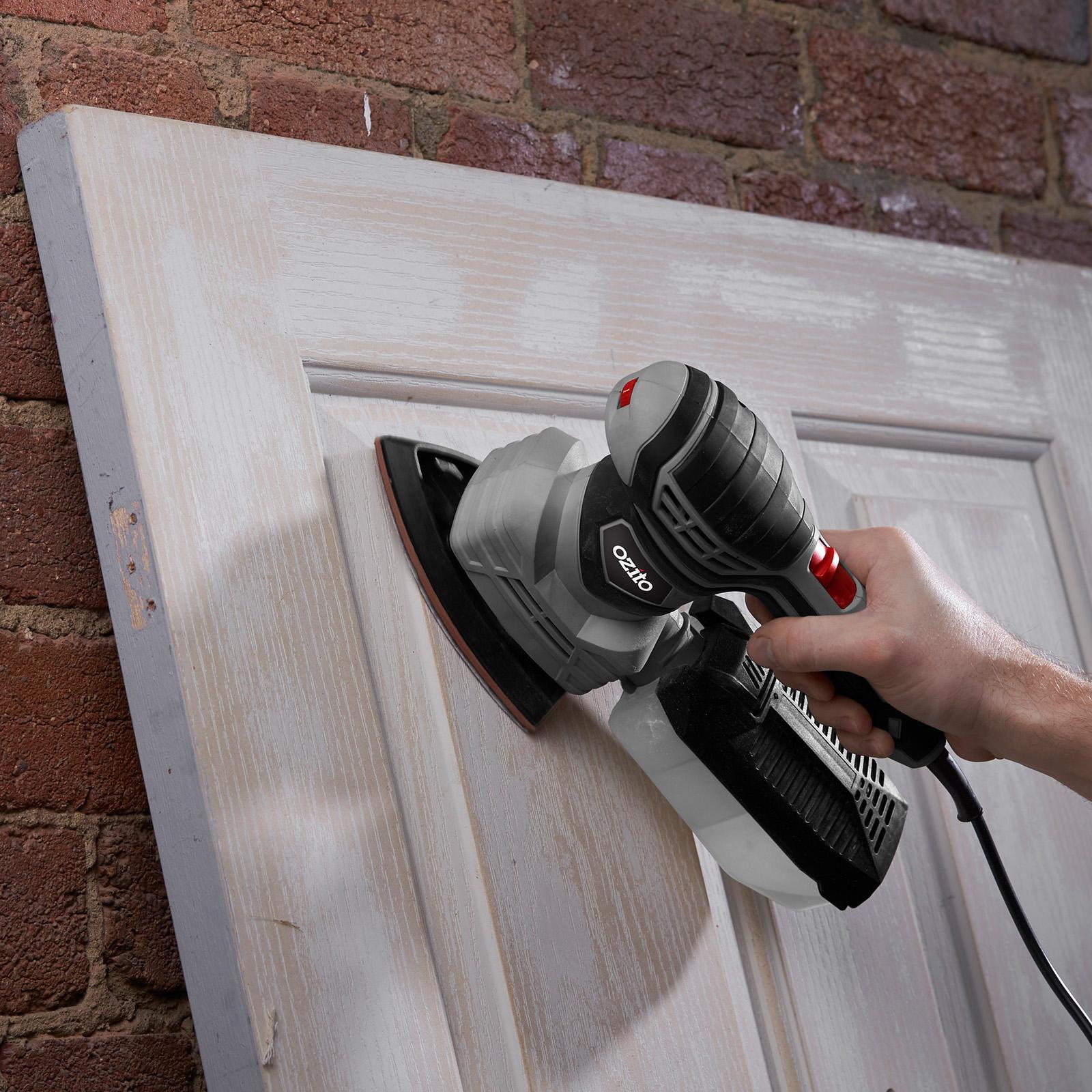 Ozito 200W Multi Sander Kit 3 Interchangeable Bases MSK-001