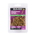 Buildex Plasterboard Screws - 6g x 25mm Gold Passivated - Dual Type 17 Tip - 100 Pack - SuperSaverAU - view 1