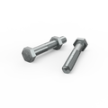 Zenith Zinc Plated Hex Head Bolts and Nuts 25 Pack - M10 x 65mm - Durable Fastening Solutions - SuperSaverAU - view 2