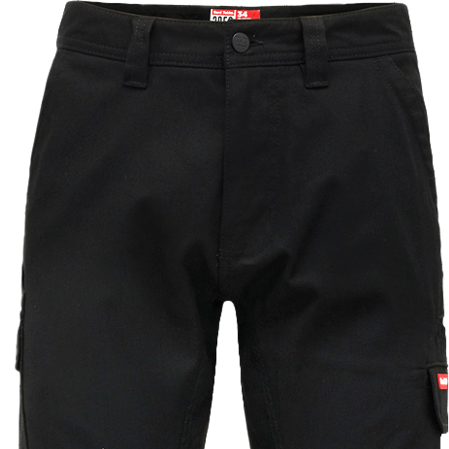 Hard Yakka 3056 Stretch Canvas Cargo Pants Size 97r - Black - Durable Comfort - SuperSaverAU - view 1