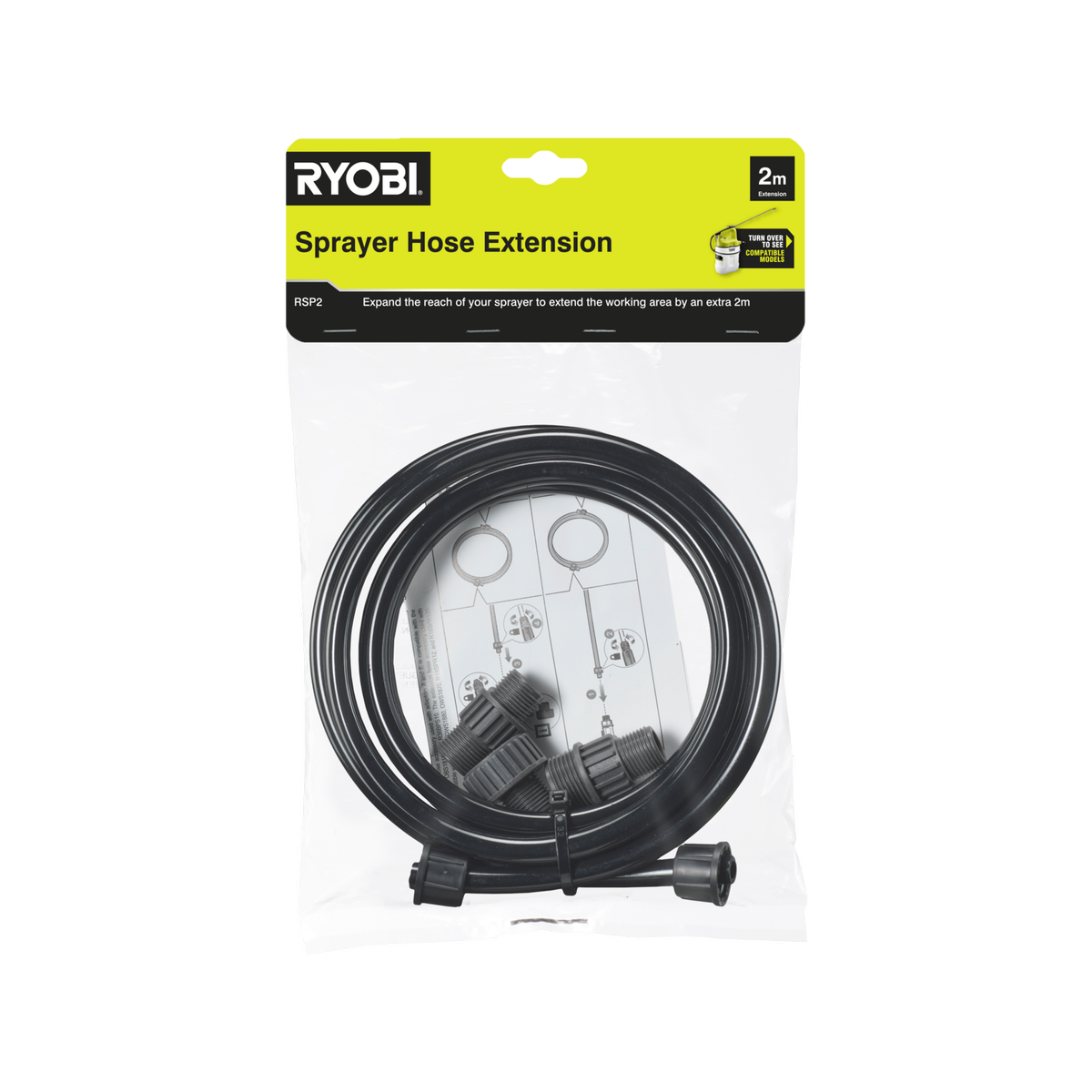 Ryobi 2m Sprayer Extension Hose - Genuine RYOBI Part - Extends Reach - SuperSaverAU - view 2