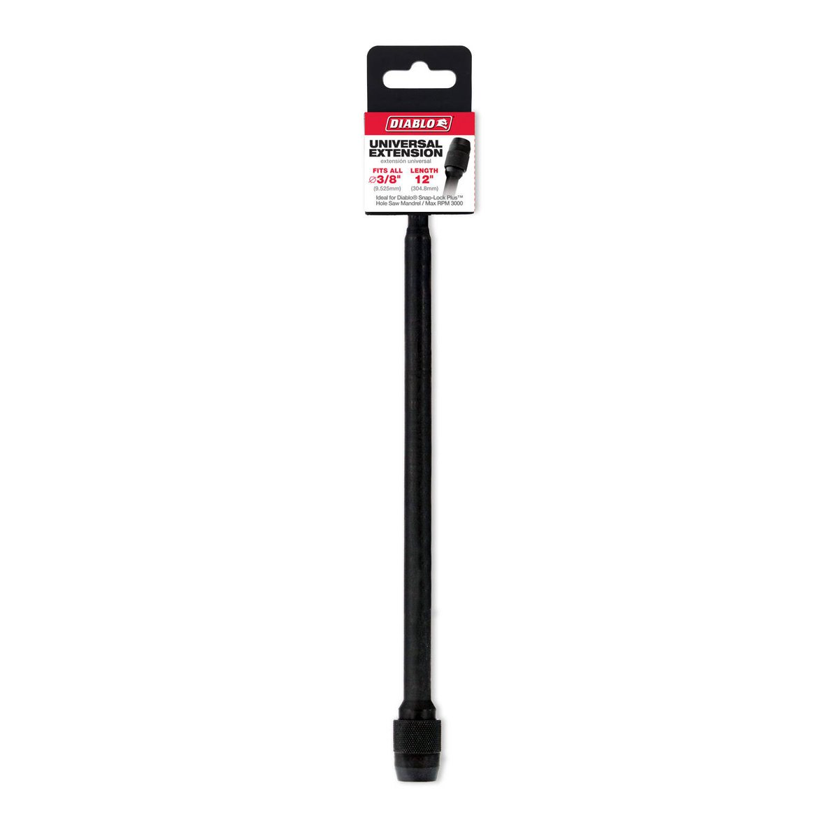 Diablo 300mm 3/8" Universal Extension for Drills - Quick-Change Access Tool - SuperSaverAU - view 1