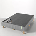 Zinus Quick Snap Queen Ensemble Bed Base - Steel Frame, Bolt-Free Snap Assembly - AU-FRBX-9GR-Q