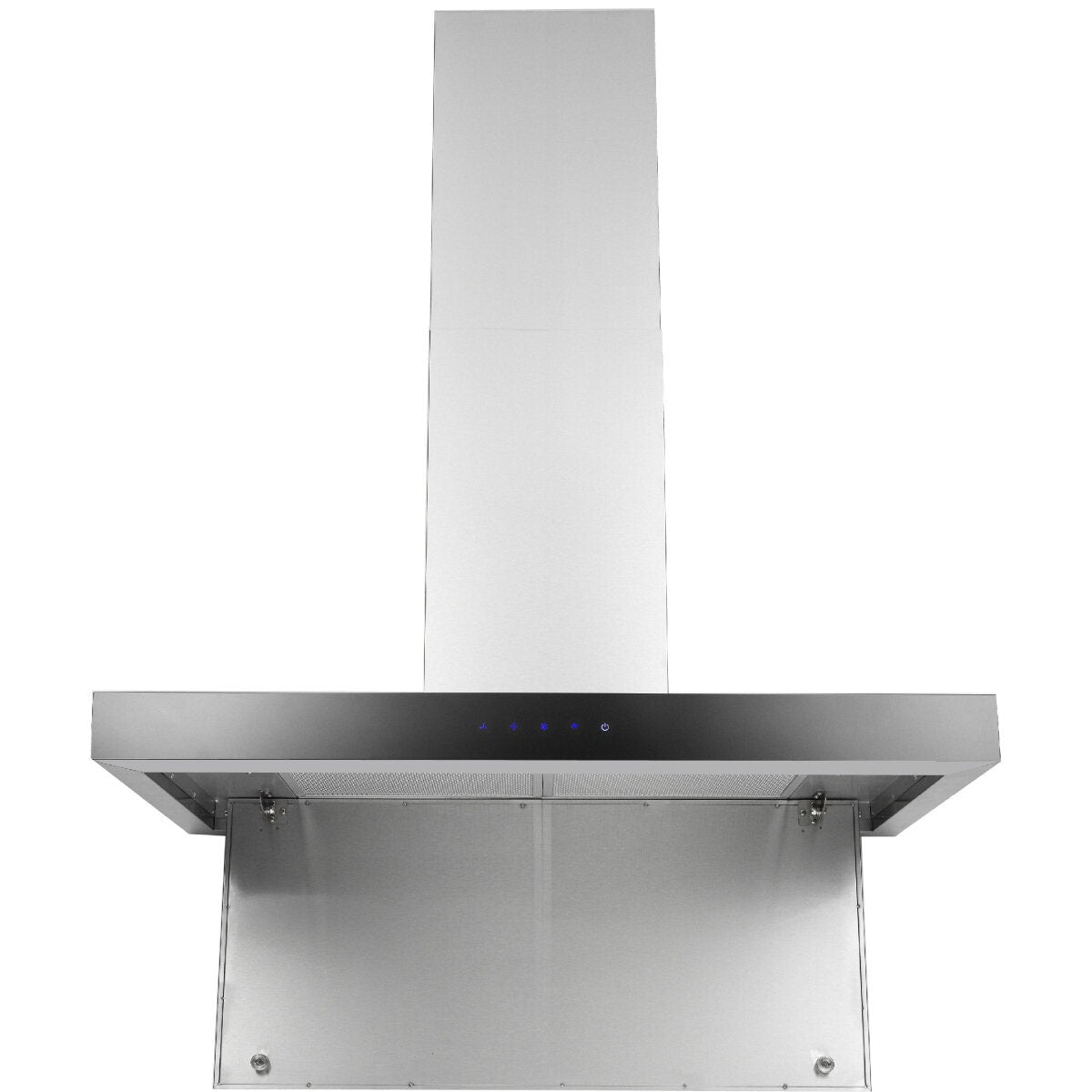 Glem Gas Quiet Air 90cm canopy rangehood - stainless steel, off-board motor, shadow-proof LED - GQA90TBLED