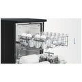 Haier 60cm 300 Series Freestanding Dishwasher - 13 Place Settings - Black - Auto Wash Sensing - HDW13F0B1