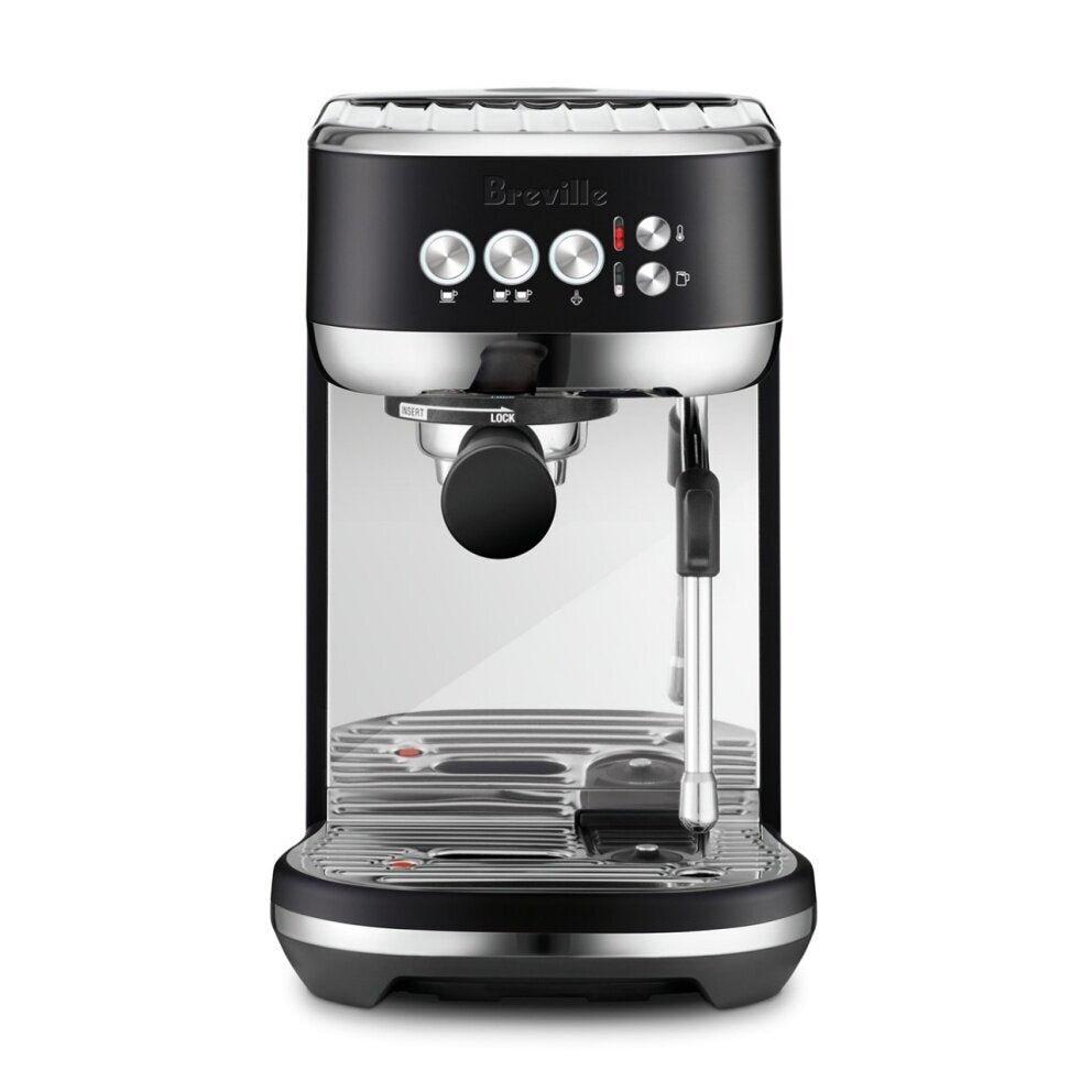 Breville The Bambino Plus espresso machine - black - 1600W with milk frother and 54mm tamper - BES500BTR
