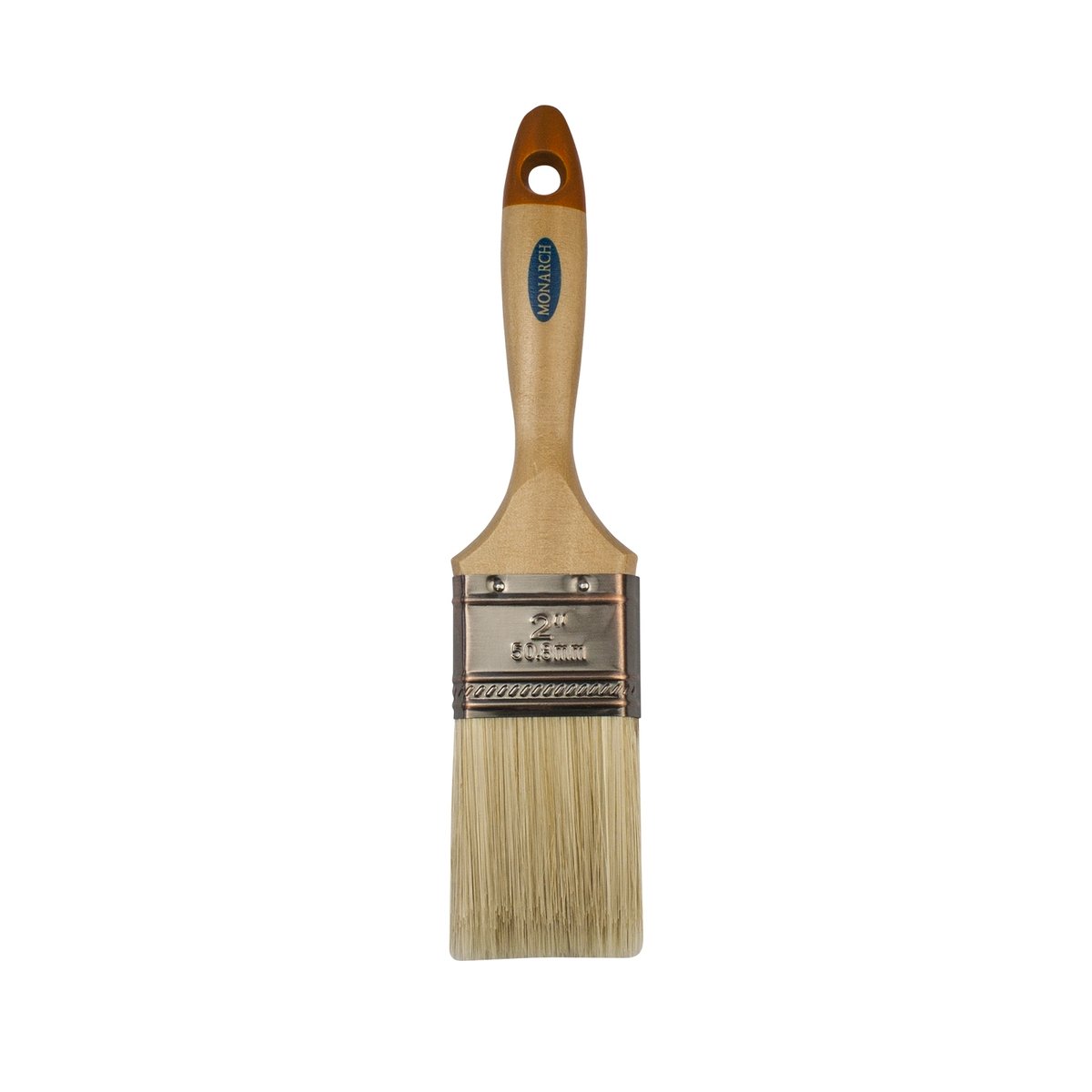 Monarch Woodcare Paint Brush - 50mm - Hog Bristle/Synthetic - No Brush Marks - SuperSaverAU - view 2