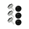 FIX-A-TAP 13mm 1/2" Leaklock Tap Valve 6 Pack - Nylon, Leak-Free Seal