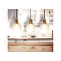 Home Design Antica Small Brass Look Pendant Light E27 60W Indoor 43891