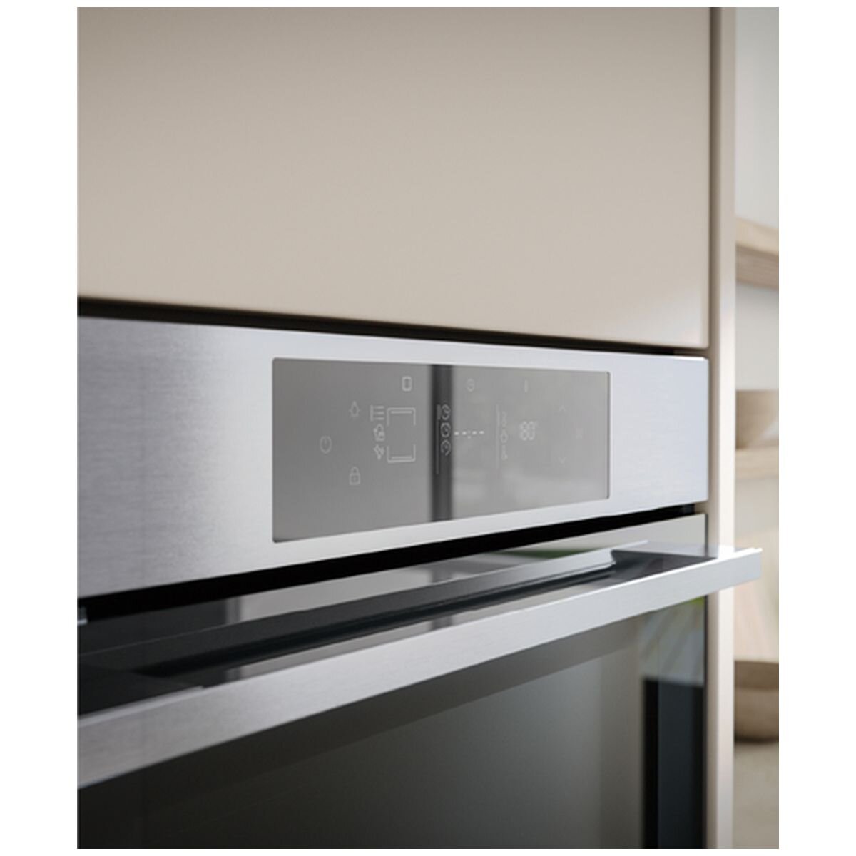 Haier 60cm 500 Series Pyrolytic Oven - 78L, 14 Functions, Steam Assist, Air Fry, Wi-Fi, Steel - HWO60S14TPX6