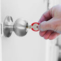 Ehi LW4 Red Specialty Silky Key - Nickel Plated Brass - 54mm x 23mm - SuperSaverAU - view 2