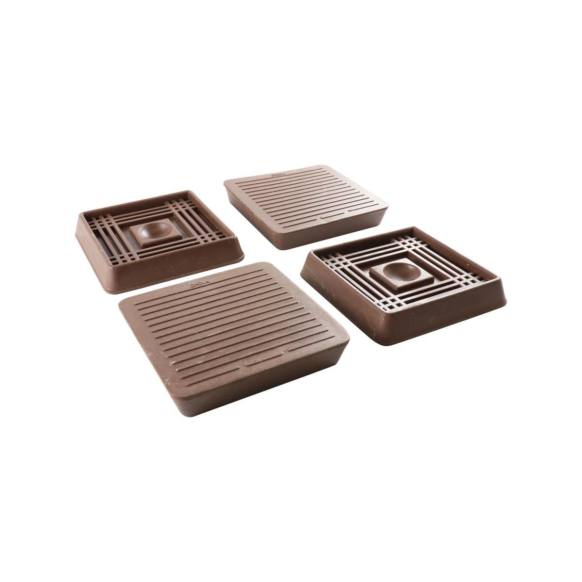 Surface Gard Castor Cups - 51mm - Rubber - For Carpet & Hardwood - 4 Pack - SuperSaverAU - view 1