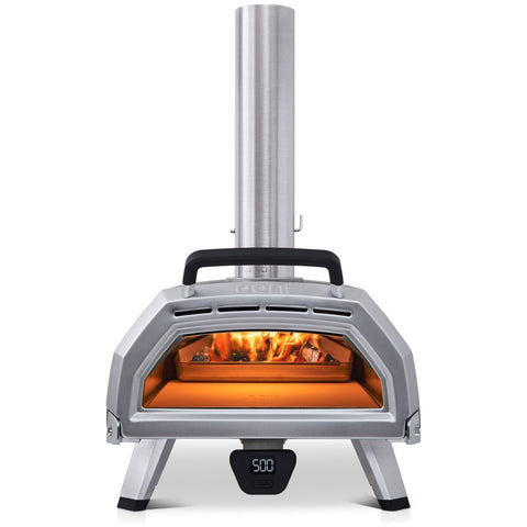 Ooni Karu 16 multi-fuel pizza oven - wood, charcoal or gas, ViewFlame door, digital thermometer - UU-P0E400