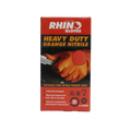 Rhino Extra Large Nitrile Disposable Gloves - Orange - Heavy Duty - 125mm x 235mm - Puncture Resistant - Secure Grip - SuperSaverAU - view 2