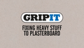 GripIt 18mm Red Plasterboard Fixing - 4 Pack, 40kg Capacity