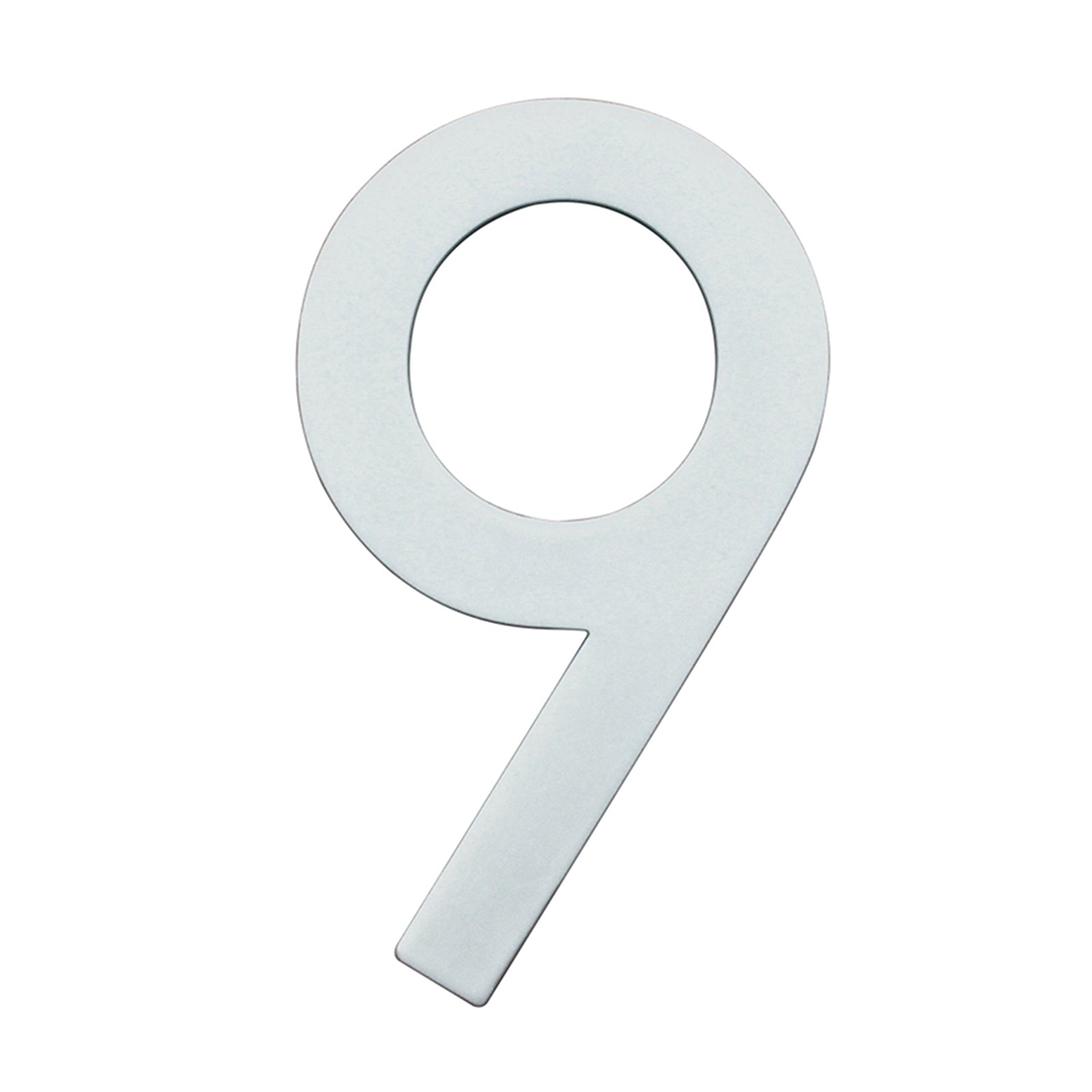 Sandleford 90mm Glow In The Dark Acrylic House Number 9 - Weather Resistant