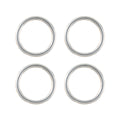 Taskmaster 316 Stainless Steel Round Rings 6 x 40mm - 4 Pack - Corrosion Resistant - SuperSaverAU - view 2