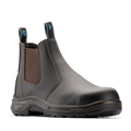Bata Industrials Brown Meteor Pull On Safety Boot UK Size 10 - Steel Toe - Slip Resistant - Oil & Heat Resistant - SuperSaverAU - view 1
