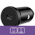 Antsig 30W USB-C Car Charger - Fast Charging - Durable Polycarbonate - 25mm x 70mm - SuperSaverAU - view 2