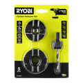 Ryobi 5 Piece Carbon Holesaw Set - 25mm to 60mm - Fast Cutting - RCHS5S2 - SuperSaverAU - view 1
