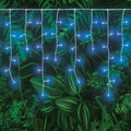 Lytworx Blue Icicle Lights - 200 LEDs - 2.7m - Solar & USB Connectable - SuperSaverAU - view 2