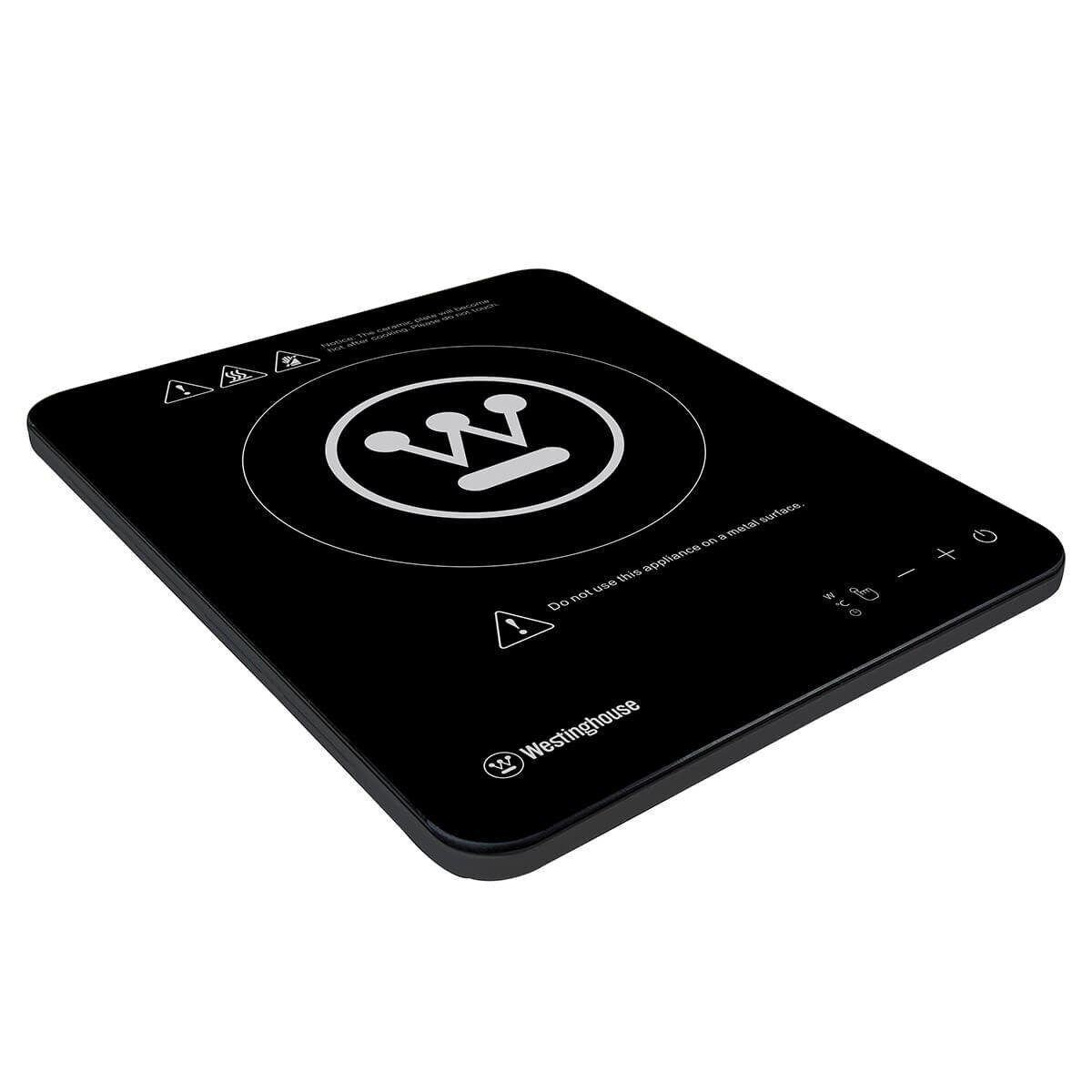 Westinghouse 2000W portable induction cooktop - ultra-slim, temperature or wattage control - WHIC03K