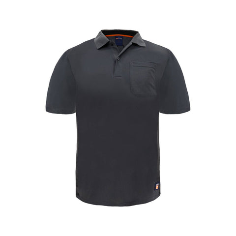 Citeco Grey Dry Fit Short Sleeve Polo - Large - Lightweight - Breathable - SuperSaverAU - view 1