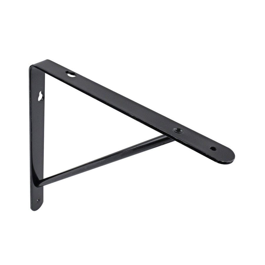 Carinya Black Heavy Duty Studio Stayed Bracket 200mm Steel 125kg - SuperSaverAU - view 1