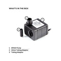 Aquapro AP210 Tabletop Water Feature Pump 2W Submersible Indoor, Adjustable Flow, 8mm Tubing