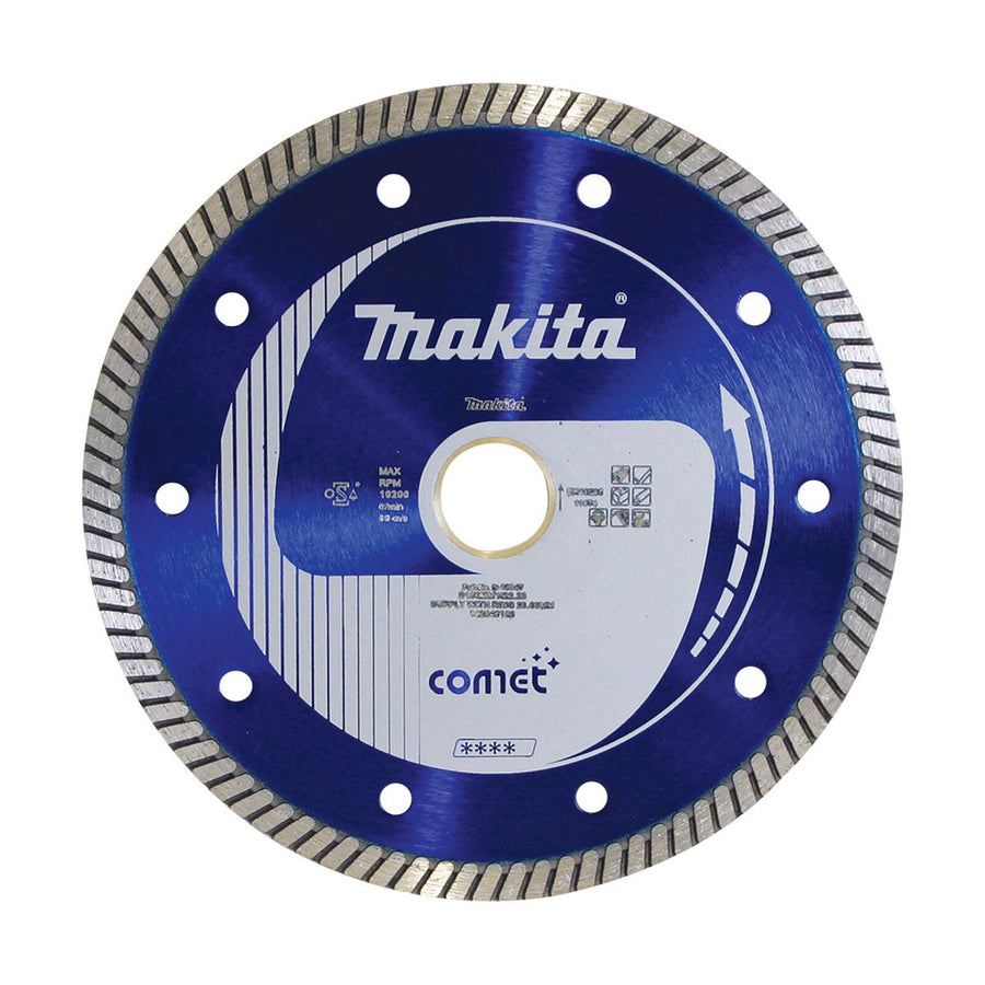 Makita Diamond Blade Turbo B 150mm x 22mm - Concrete, Brick, Masonry - SuperSaverAU - view 1