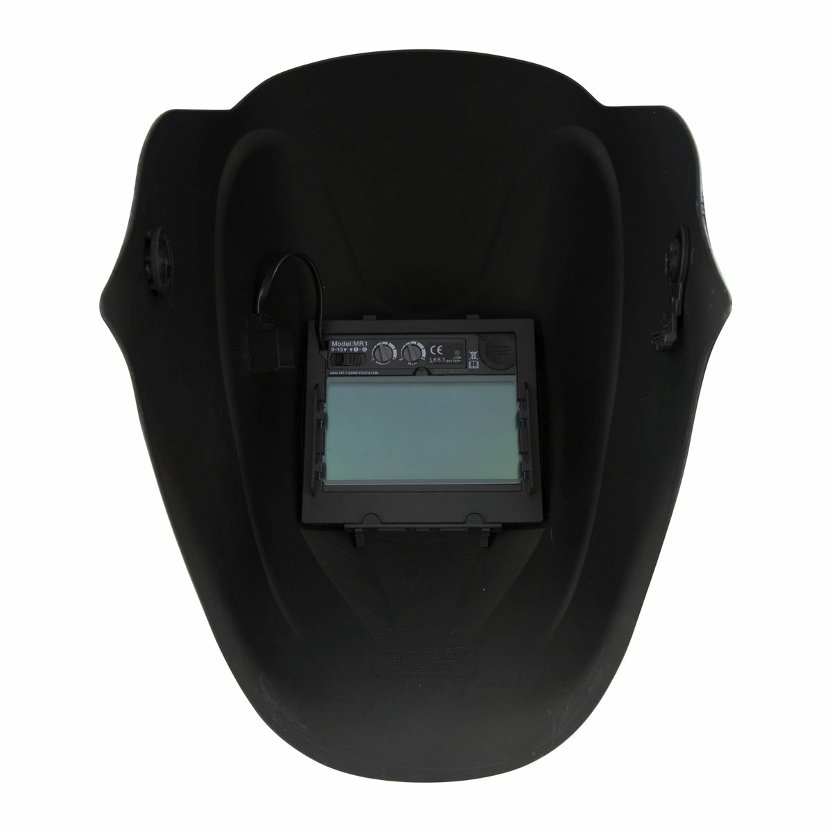 Bossweld Carbon Welding Helmet 5-8/9-13 100x53mm Auto-Darkening - SuperSaverAU - view 2