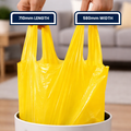 GRUNT 34L Lemon Scented Kitchen Tidy Bags, 50 Pack, HDPE with Handles