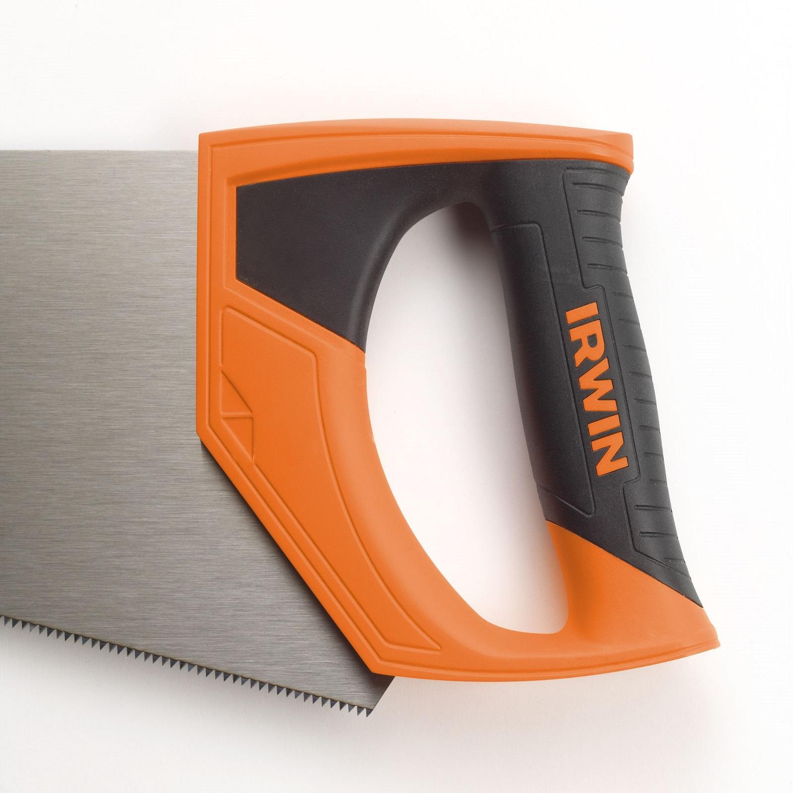 IRWIN Plus 880 Universal Handsaw 8 TPI Black Timber Cutting