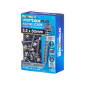 Bremick Vortex Plus Roofing Screw 6.2 x 50mm - Hex B8 - Dune - Box of 100 - SuperSaverAU - view 1