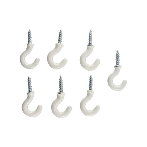 Everhang Cup Hooks - 7mm - PVC - Easy to Install - 7 Pack - SuperSaverAU - view 1