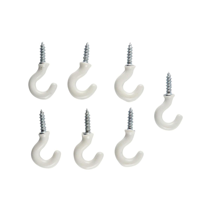 Everhang Cup Hooks - 7mm - PVC - Easy to Install - 7 Pack - SuperSaverAU - view 1