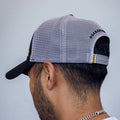 DeWALT Oakdale Trucker Hat Black/Grey Acrylic Mesh Snapback One Size