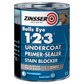 Zinsser Bulls Eye 1-2-3 Primer Undercoat Sealer Stain Blocker Grey 1L