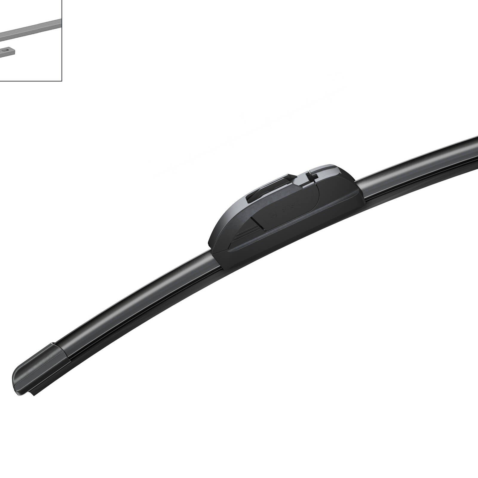 Bosch E13 13" 330mm Flat Endurance Wiper Blade, Hook Type Adapter