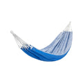 Two Trees Double Cotton Hammock - 120cm x 220cm - Soft Durable Fabric - SuperSaverAU - view 1